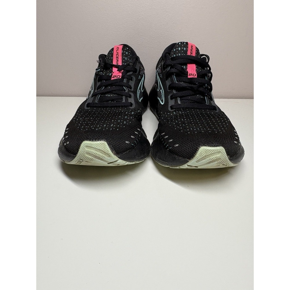 Brooks Glycerin 20 Black Blue Pink Women's Running Shoes 1203691B005 - Size 6.5 - Picture 4 of 11